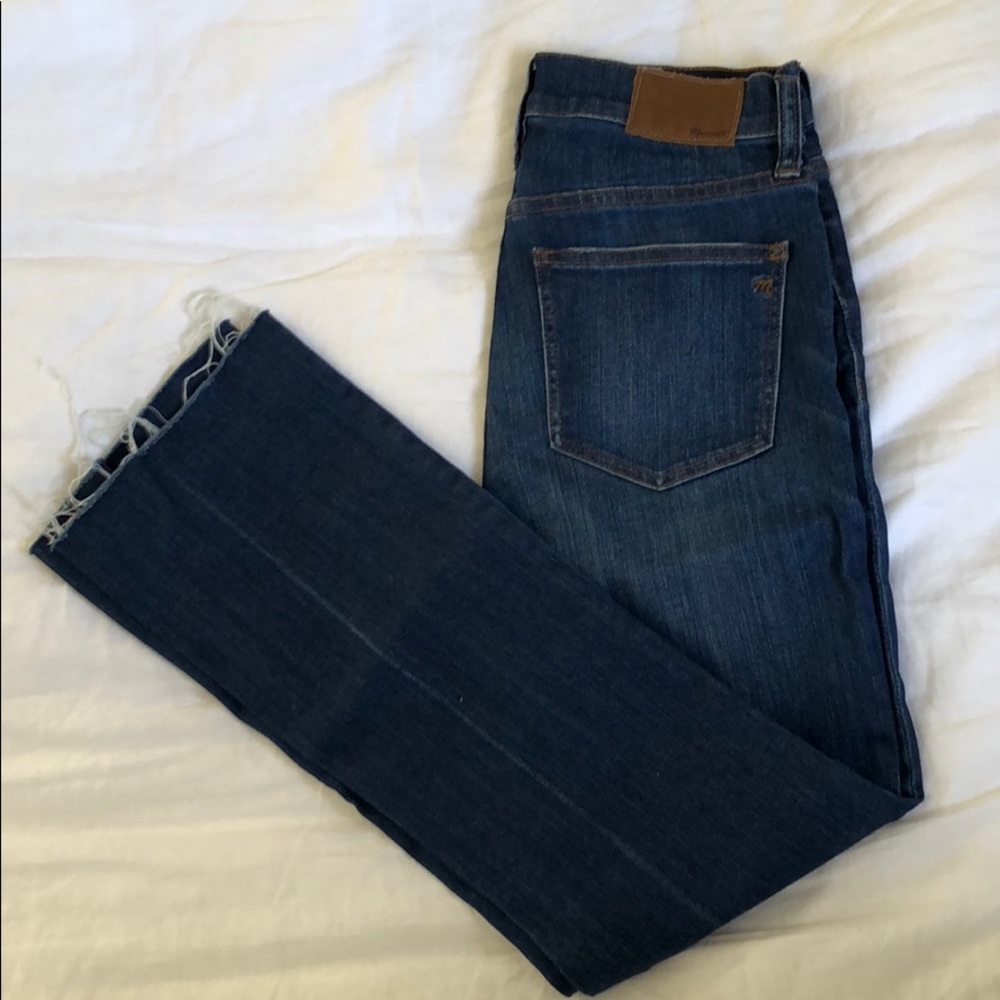 Madewell Cali Demi-Boot Jeans - Size 25